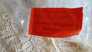 Tovaglia Pizzo Artigianale Abruzzese