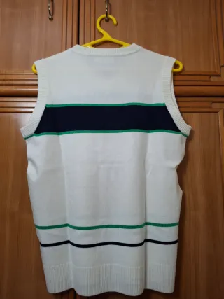 Jersey Giorgio sin mangas rayas M