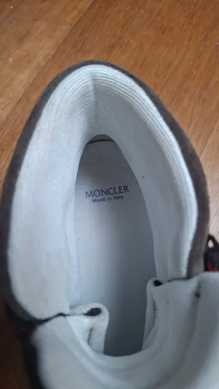 Moncler Scarponcini Marrone Rossi