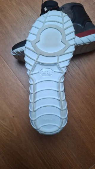 Moncler Scarponcini Marrone Rossi