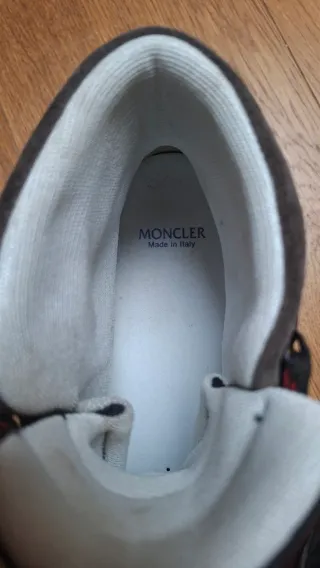Moncler Scarponcini Marrone Rossi