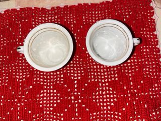 Set Limoges vassoio + 2 tazzine vintage
