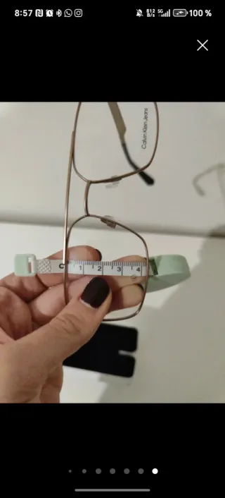 Monturas Gafas Calvin Klein Jeans Marrón Dorado