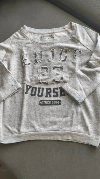 Jersey Stradivarius Gris Talla S