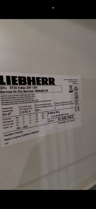 Nevera Liebherr ProfiLine Hostelería. Un motor