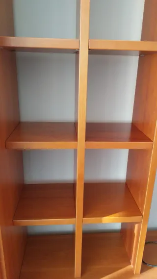 Mueble de salón modular madera: 3 módulos