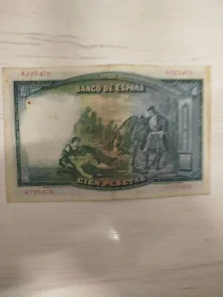 Billete 100 Pesetas Banco de España 1931