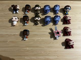 Lote Figuras Kinder Sorpresa stranger things