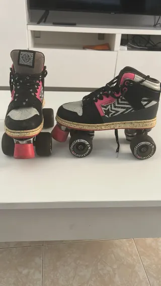 Patines Oxelo Quad 5 Mujer