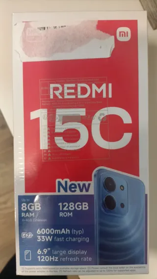 Xiaomi Redmi 15C 128GB Blu