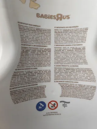 Adaptador bañera bebé Babies R Us