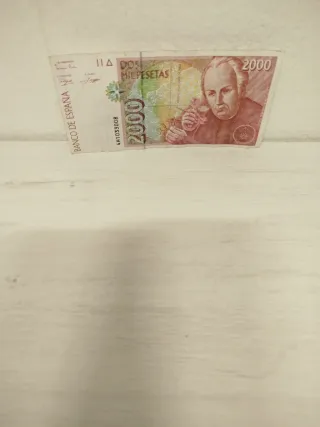 Billete 2000 Pesetas Banco de España