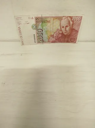 Billete 2000 Pesetas Banco de España