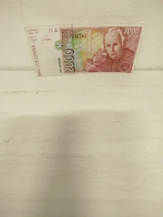 Billete 2000 Pesetas Banco de España