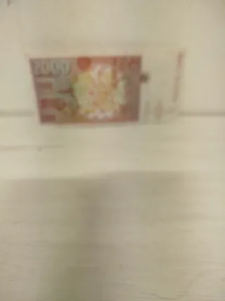 Billete 2000 Pesetas Banco de España