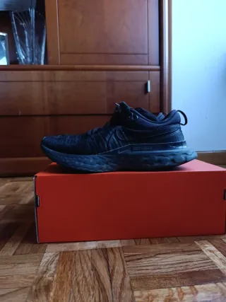 Zapatillas Nike React Infinity Flyknit Negras