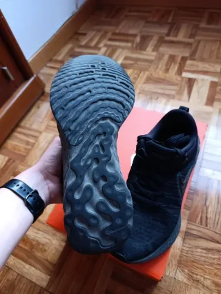 Zapatillas Nike React Infinity Flyknit Negras