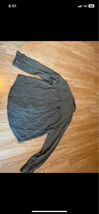 Camisa Springfield verde oliva mujer