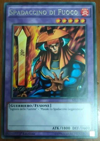 Spadaccino di Fuoco - Yu-Gi-Oh! Carta