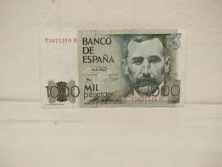 Billete 1000 pesetas Banco de España 1979