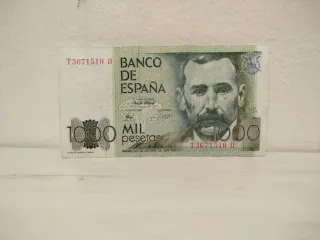 Billete 1000 pesetas Banco de España 1979