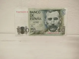 Billete 1000 pesetas Banco de España 1979