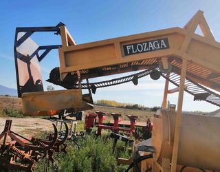 Cosechadora de fresas.