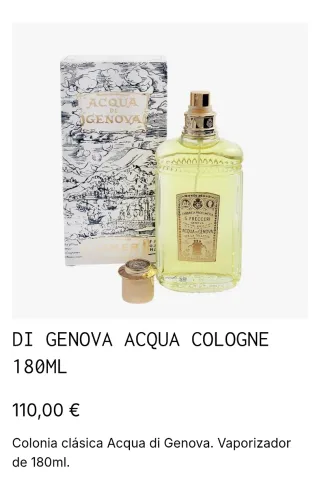 Acqua di Genova Colonia 180ml