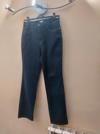 Pantalón tejano mujer azul
