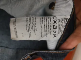 Pantalón tejano mujer azul