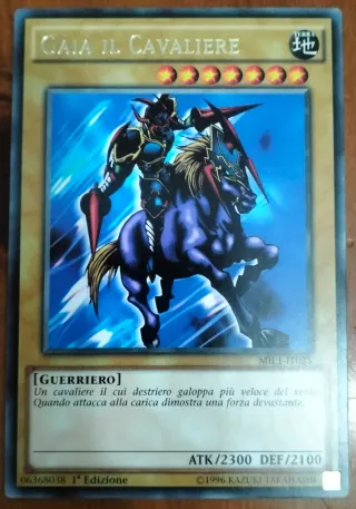 Gaia il Cavaliere Yu-Gi-Oh! Carta MIL-1-IT025