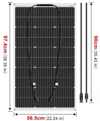 Kit  solar {panel solar GRANDE y controlador)