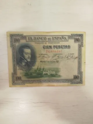 Billete 100 Pesetas Banco de España