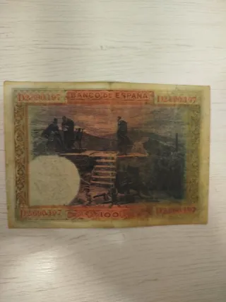 Billete 100 Pesetas Banco de España