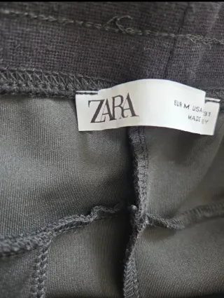 Pantalón jogger Zara hombre negro