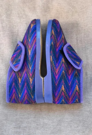 Zapatillas multicolor con velcro