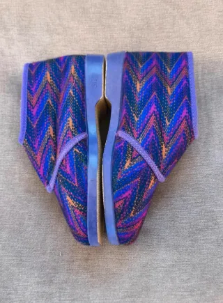 Zapatillas multicolor con velcro