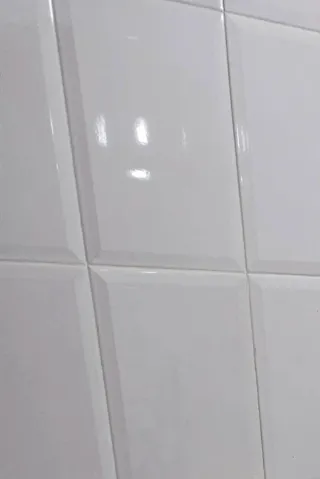 Azulejos blancos biselado 20x30