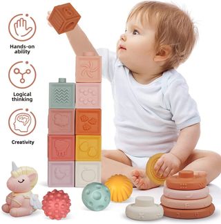 Bloques Montessori Bebé Suaves - Precintado