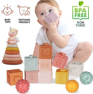 Bloques Montessori Bebé Suaves - Precintado