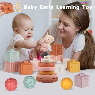 Bloques Montessori Bebé Suaves - Precintado