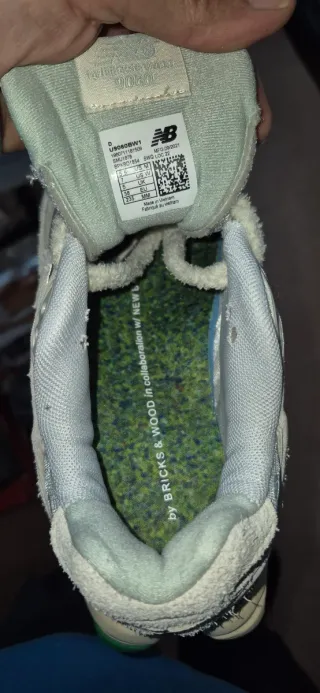 Zapatillas New Balance Beige y Verde