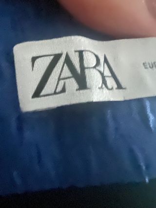 Conjunto fiesta top y falda azul