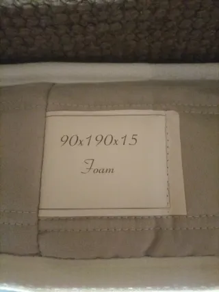 Colchón 90x190x15 cm