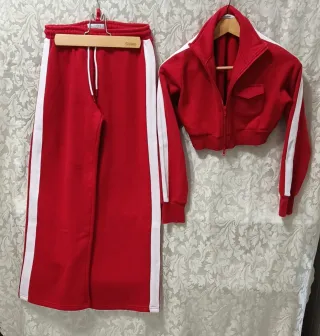 Tuta Talco donna rossa taglia unica