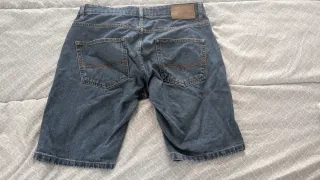 Bermudas de hombre azules