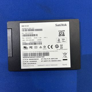 SSD SanDisk 128GB X110