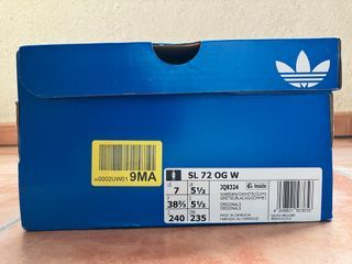 Zapatilla Adidas SL 72 OG Mujer Talla 38.5