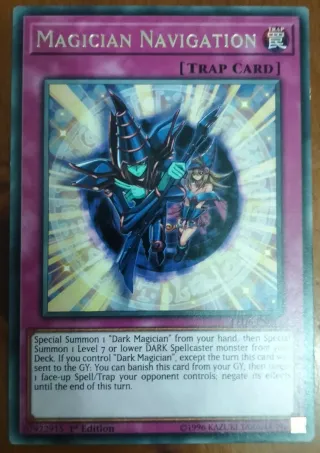Magician Navigation Carta Yu-Gi-Oh! TRAP