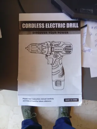 Taladro/Destornillador HILDA 12V + Maletín